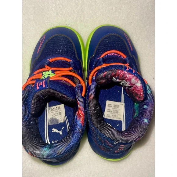 Puma MB 1 Galaxy AC MELO Basketball Shoes 385730 07 Kids Size 8C - Picture 6 of 7